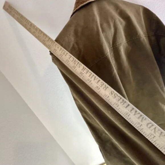 00s American Eagle Flannel Lined Faded Barn Coat - Size Small - Faded - Picture 6 of 11